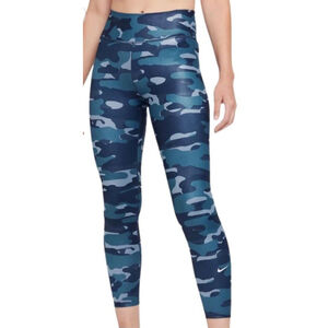 NIKE Women's ONE Dri-FIT Mid-Rise Camo Tight Leggings Small MSRP $70 NWT